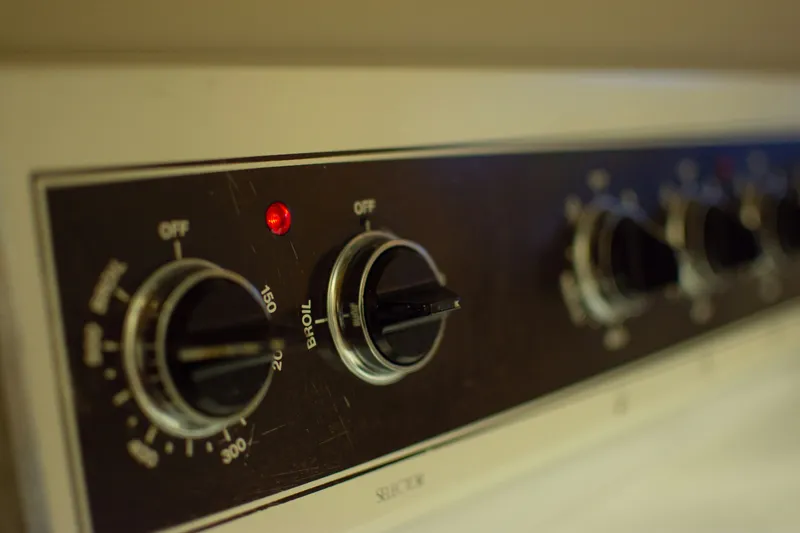 Appliance Control Panel Indicators