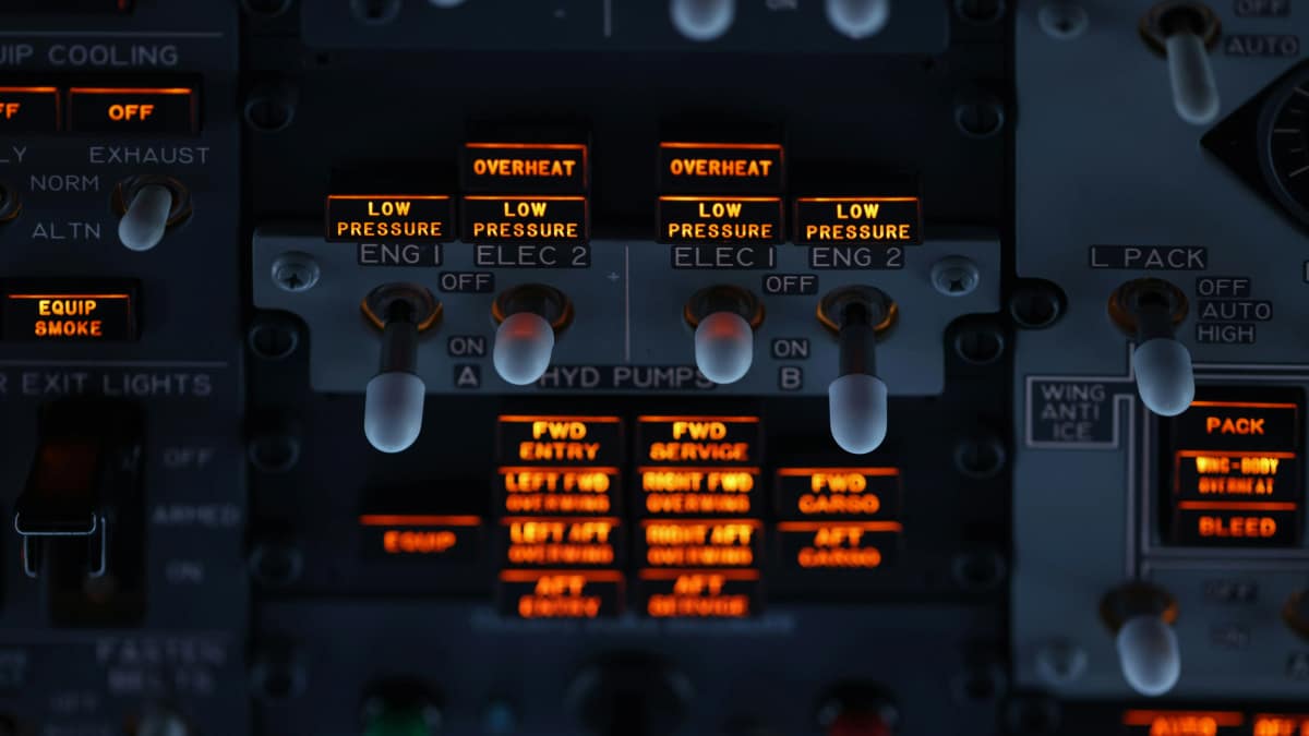 Backlit Control Panels